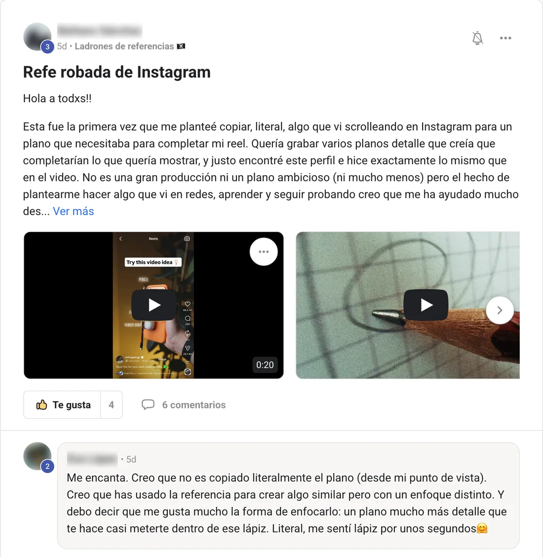Una refe robada y quien reacciona