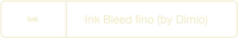 La ficha «Ink Bleed fino (by Dimio)» de las plantillas de Fusion